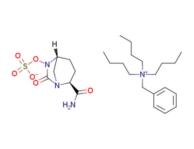 (1R,2S,5R)-7-oxo-6-sulfonyloxy-1,6-diazabicyclo[3,2,1]octane-2-carboxamide tributylbenzylammonium