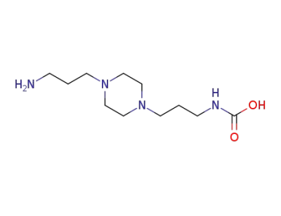 3-(4-(4-(carboxyamino)propyl)piperazin-1-yl)propan-1-amine