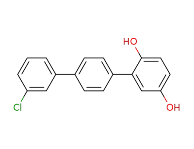 3''-chloro-2,5-dihydroxy-p-terphenyl