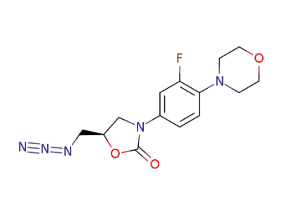 (R)-5-azidomethyl-3-(3-fluoro-4-(morpholin-4-yl)phenyl)oxazolidin-2-one