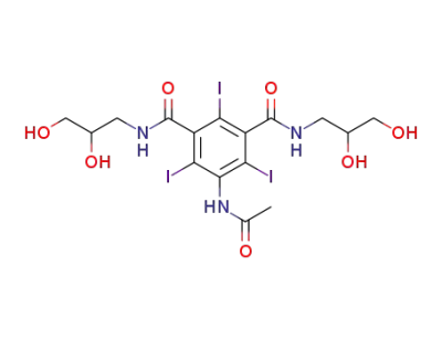 N,N'-bis(2,3-dihydroxypropyl)-5-acetamido-2,4,6-triiodoisophthalamide