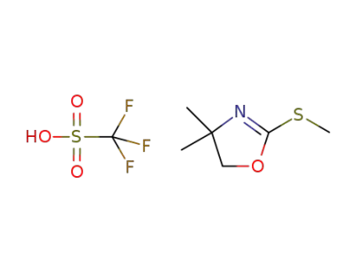 4,4-dimethyl-2-(methylthio)-4,5-dihydrooxazole trifluoromethanesulfonate
