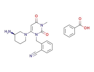 Alogliptin benzoate